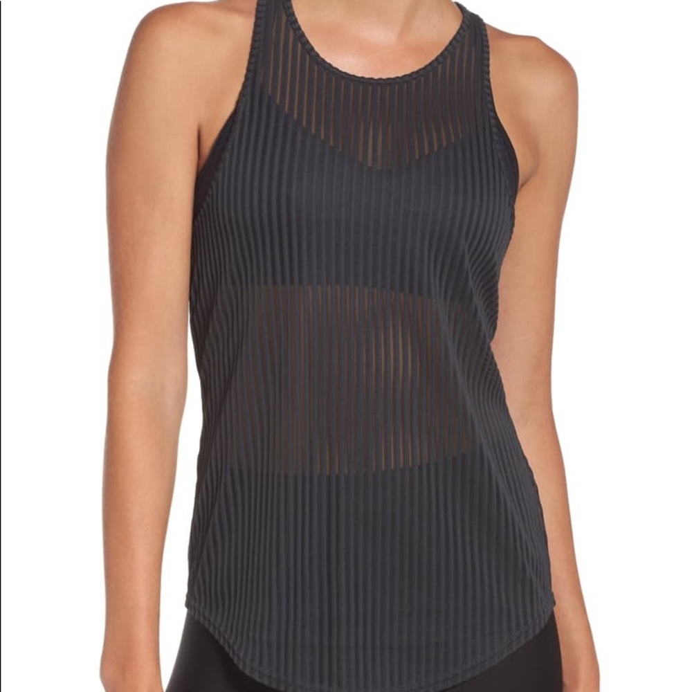 NWT ALO essence tank size small s black
